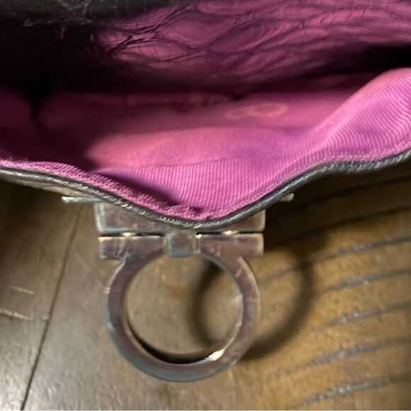 Jessica Simpson Black patent Leather Crossbody Bag​ - Picture 4 of 7